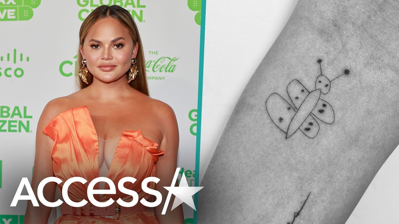 Chrissy Teigen Gets New Tattoo Drawn By Luna As She Reflects On What She’s Learned