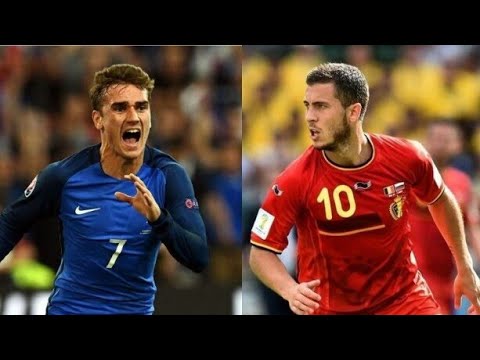 Head to head and prediction line up france vs Belgium fifa world cup russia 2018!!