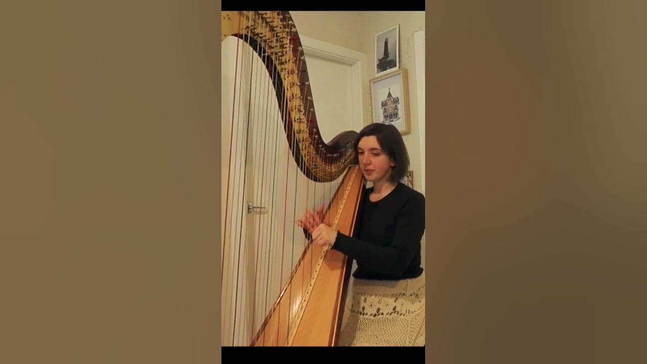 Abel's theme, Saint Seiya Knights of the Zodiac (harp cover) #harpist #harpplayer #saintseiya #harps