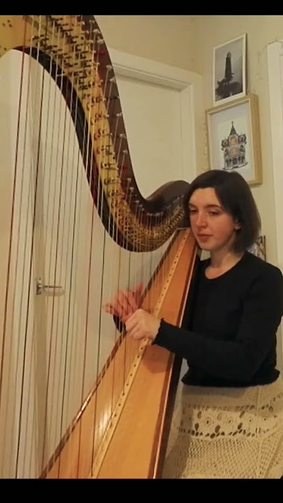 Abel's theme, Saint Seiya Knights of the Zodiac (harp cover) #harpist #harpplayer #saintseiya #harps