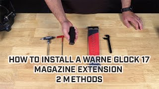 How to install Warne Glock 17 Mag Extensions