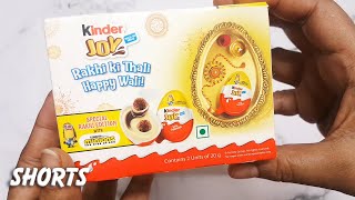 Shorts  Yummy Kinderjoy  Rakhi Edition ASMR Satisfying Chocolates Video Opening #shorts #trending