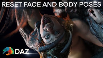 RESET JUST THE FACE OR JUST THE BODY IN DAZ (QUICK TIPS)