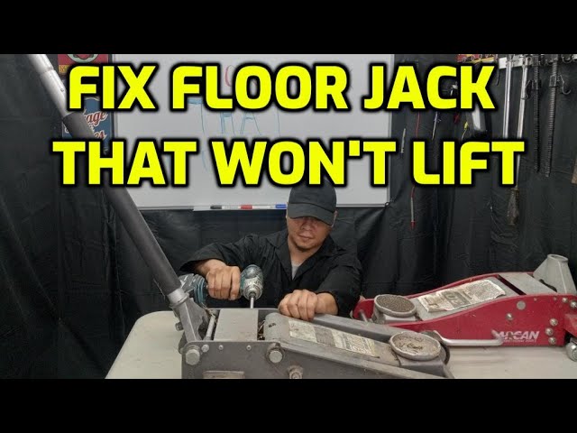 How to Fill, Bleed, and Replace O-Rings on a Trolley Jack 
