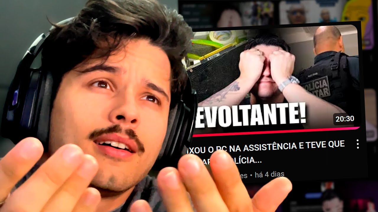 Levou o PC na assistência e... deu POLÍCIA