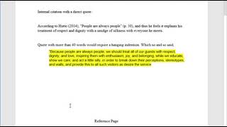 APA Citation Practice