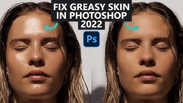 How to Remove Greasy/Shiny Skin in Photoshop, Easy Tutorial