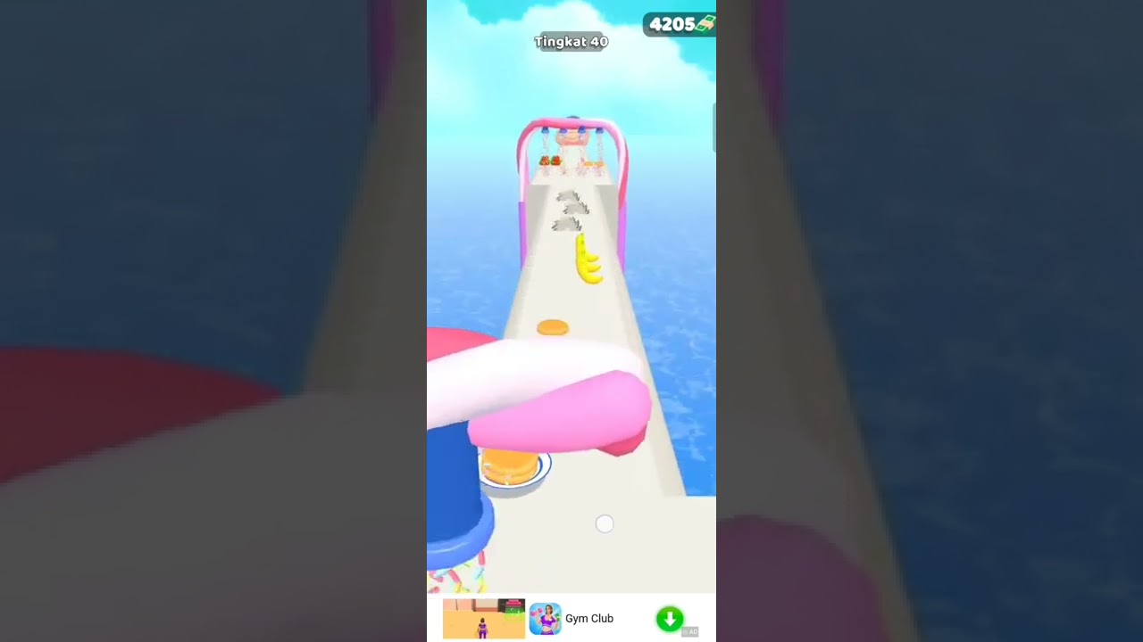 pancake run | funny games | challenges games | android and ios | level 40