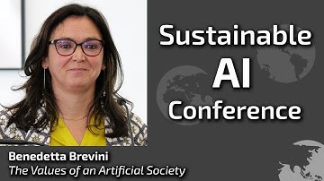 Sustainable AI Conference 2025 | Benedetta Brevini | The Values of an Artificial Society