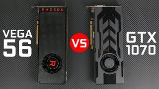 RX Vega 56 vs GTX 1070