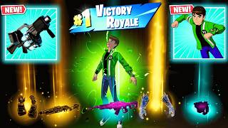 BEN 10 vs 3 NEW MEDALLIONS &amp; MYTHIC’S CHALLENGE (Fortnite Chapter 7 Season 2)