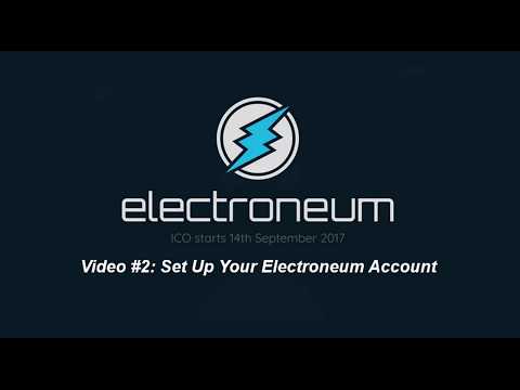 Set Up FREE Electroneum Account