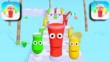 Juice Run #1 All Leves Gameplay ios Android Walkthrough Games