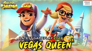 Subway Surfers Vegas Queen Latest Gameplay | Subway Surfers Las Vegas 2024 Gameplay Video