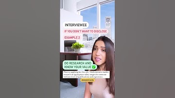 What’s your current salary? #interviewquestion #meharsindhubatra