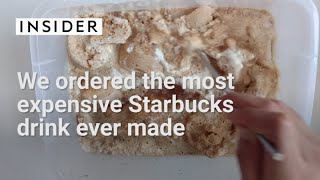 Most Expensive Starbucks Drink Ever Made
