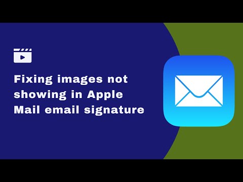 Fixing Images Not Showing in Your Email Signature for Apple Mail