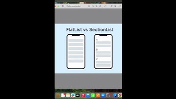 FlatList vs SectionList in React Native | When to Use Which? 🚀