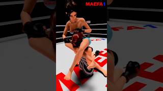 High Kick And Triangle Choke Maefa1 Chrisrina Abner Vs. Joy Badger