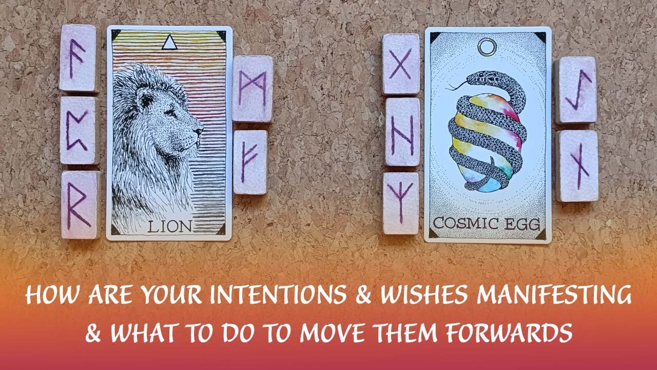 ⏳🤷‍♂️⏳HOW ARE YOUR INTENTIONS & WISHES MANIFESTING & WHAT TO DO TO MOVE THEM FORWARDS ⏳🤷‍♂️⏳