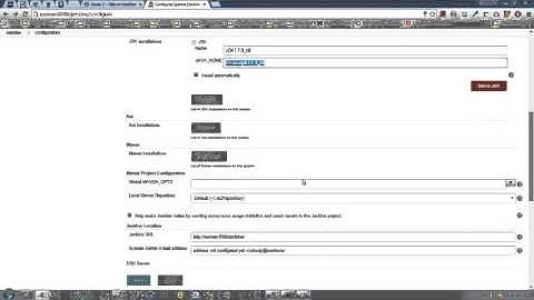 Jenkins Configure JDK MAVEN