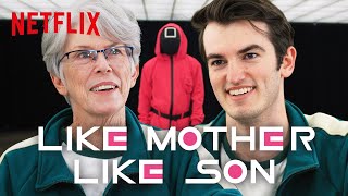 The Mother and Son duo on Squid Game: The Challenge Test How Well They Know Each Other | Netflix