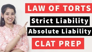 Strict Liability and Absolute Liability | Law of Torts