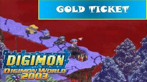 Digimon World 2003 Gameplay - Gold Ticket