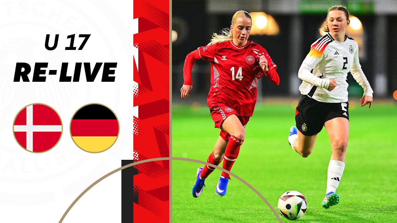 LIVE 🔴 Dänemark - Deutschland | U 17-Länderspiel der Juniorinnen