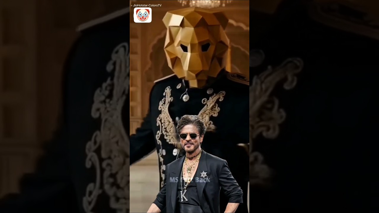 The 50 show lion mask face reveal shahrukh khan