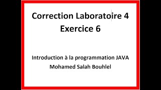 113   Labo 4   Exercice 6 : Jour suivant