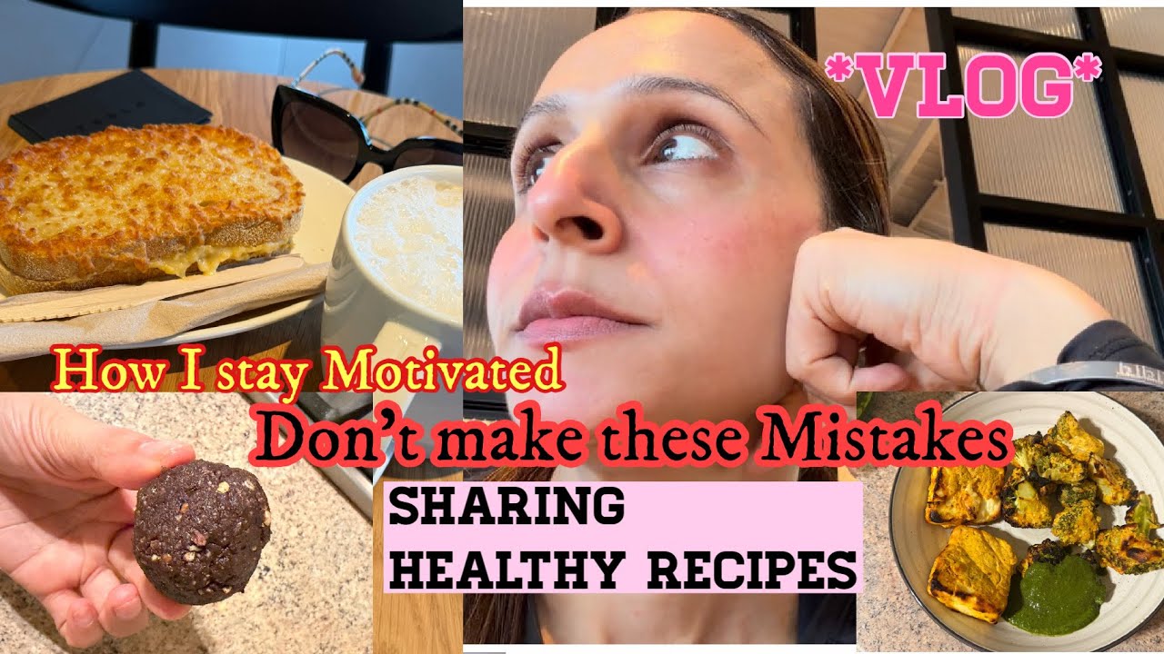 How to stay Motivated~Dates Ladoo Recipe for weightloss~ Healthy Lifestyle Vlog