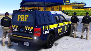 PRF: ENQUADROS E PERSEGUIÇÕES | GTA 5 POLICIAL
