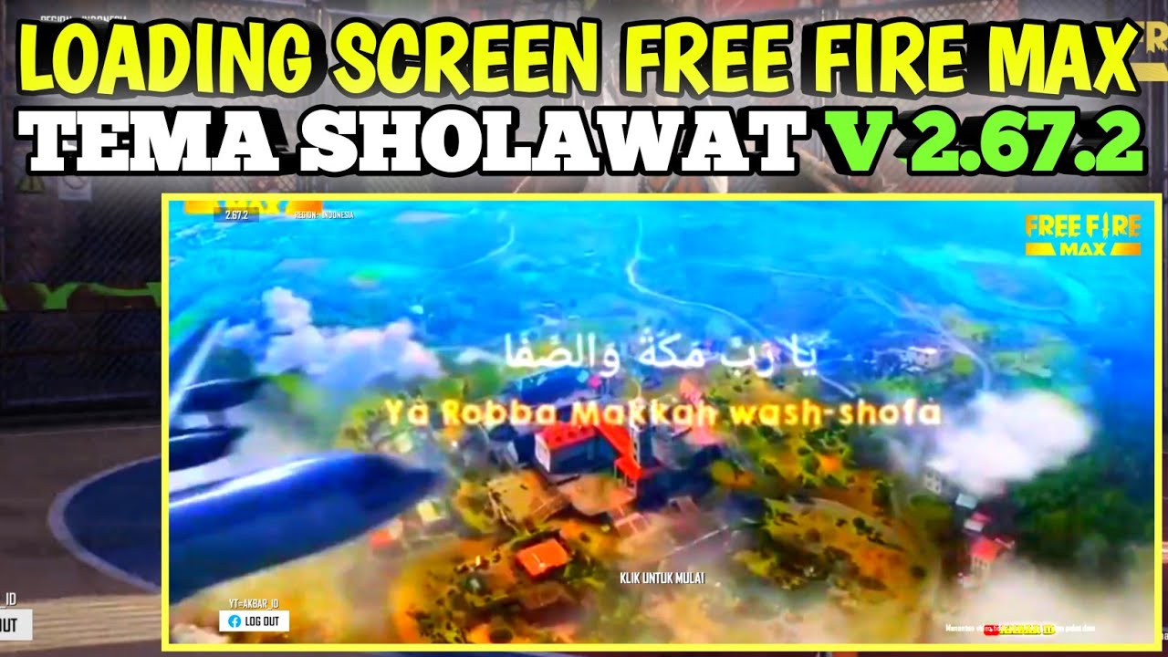 Loading screen free fire max v 2.67.2 new update | cara merubah loading ...