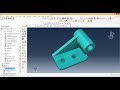Abaqus Meshing Tutorials -  Meshing 3D Solid Bracket Part in Abaqus 6.14