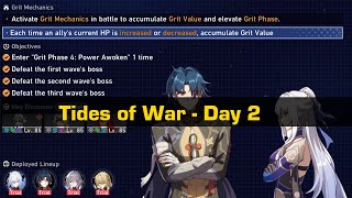 Tides of War - Day 2 | Trial Characters Full Clear | Honkai: Star Rail 2.0