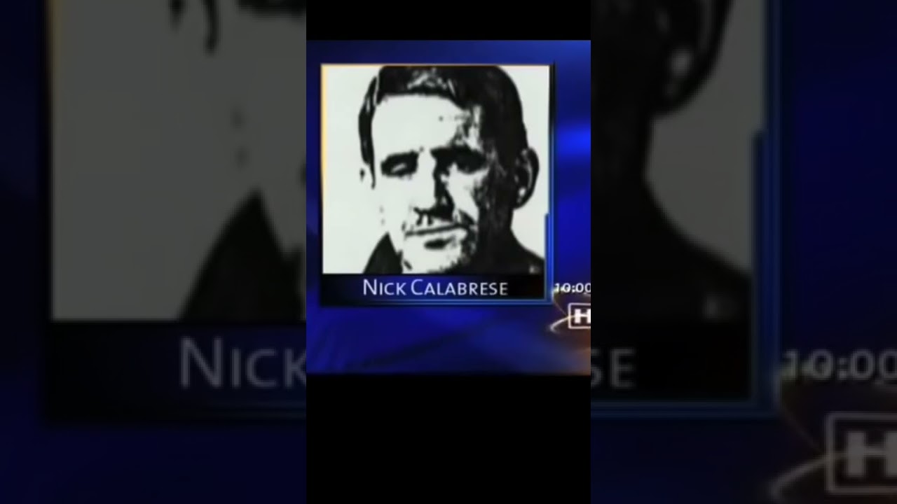 Nick Calabrese - Chicago Outfit hitman turned informant