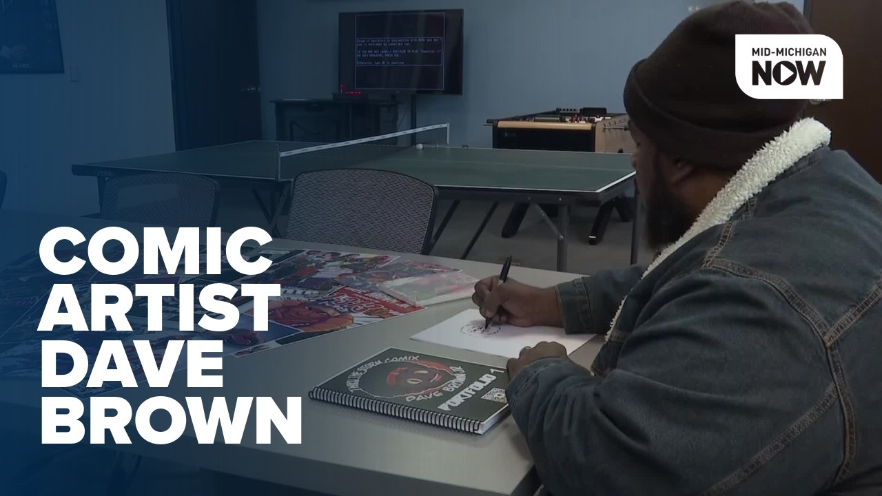 Black History Month: Detroit artist Dave Brown turns passion into comic book career