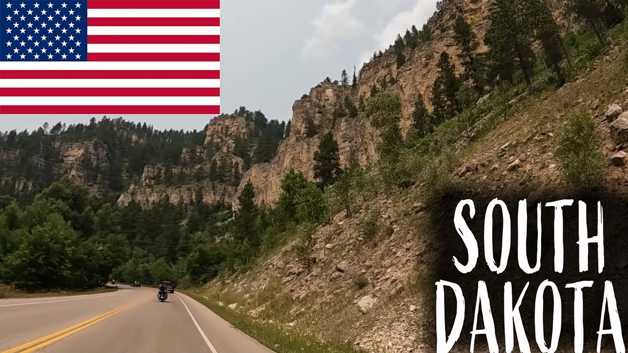 AMAZING DRIVE THROUGH SPEARFISH CANYON IN SOUTH DAKOTA