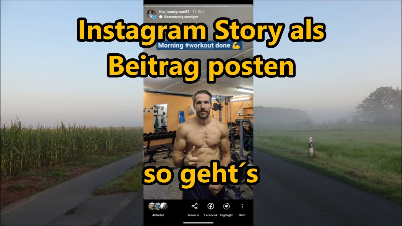 Instagram Story als Beitrag teilen So wird gemacht Tutorial Instagram