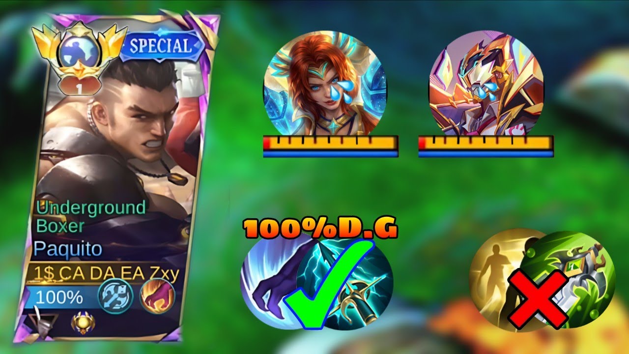 PAQUITO THE BEST BUILD TOP68 GLOBAL SO DAMEGED 💥