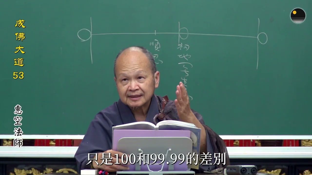 「順忍」與「無生忍」所觀之理_ 《成佛大道》第53集（惠空法師主講）