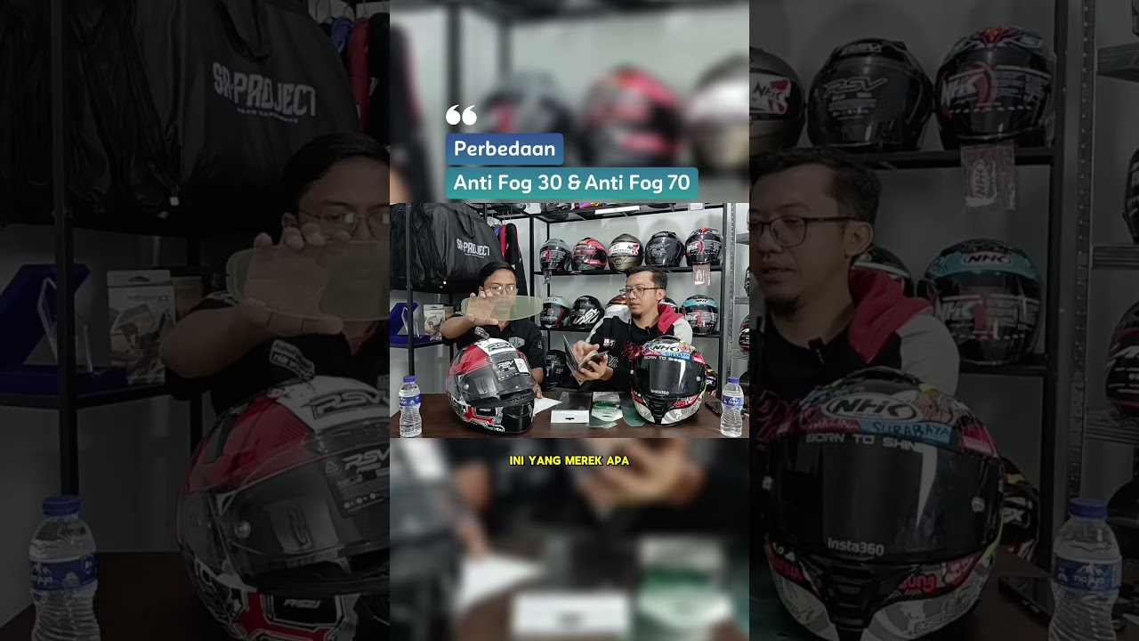 Perbedaan Anti Fog 30 & Anti fog 70 