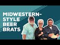 Love & Best Dishes: Midwestern-Style Beer Brats Recipe | 4th of July Recipe Ideas