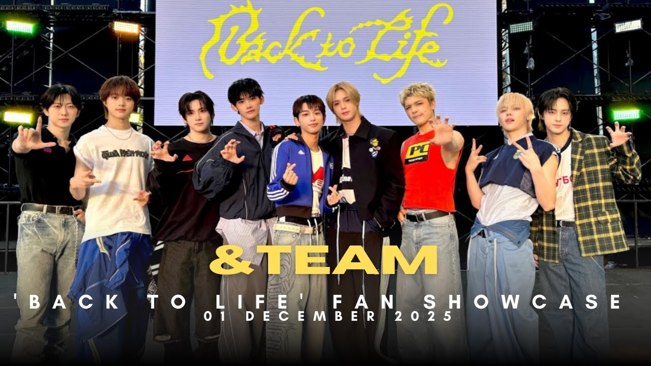 MUST WATCH] &TEAM ~ ʻBack to Lifeʼ FAN SHOWCASE - 01DEC25 'Lunatic