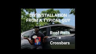 Honda CRV 2018 Roof Rail and Cross Bar DIY Installation