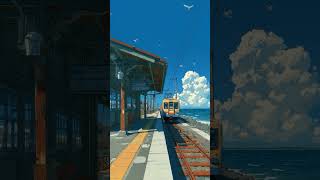 🚆 Train Arriving at Station |Animation 🎥 #shorts