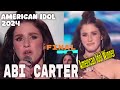 American Idol 2024 Final Round Two - Abi Carter Rendition 