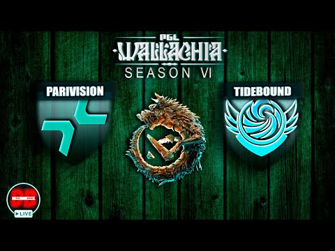 🔴 PARIVISION vs Team Tidebound  | PGL Wallachia Season 6: Group Stage |