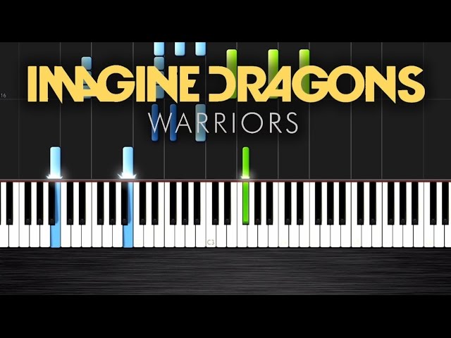 Imagine Dragons - Warriors (League of Legends) - Piano Cover/Tutorial by PlutaX - Synthesia